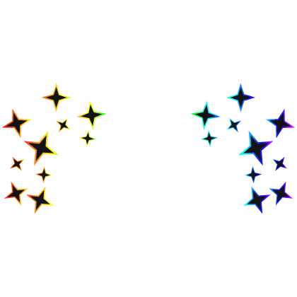 Cartoony Rainbow Diamond Aura Roblox item