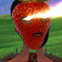 If you mashed strawberries obby