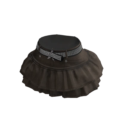 Brown Denim Skirt w Studded Belt Roblox Item Rolimon s