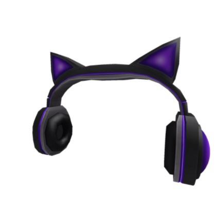 Cat headphones Roblox decal