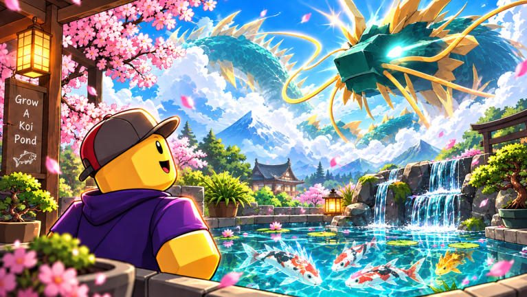 Previous thumbnail of Grow a Koi Pond