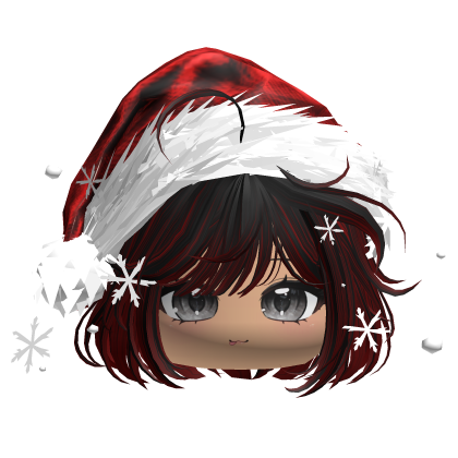 Christmas Bob w/Santa Hat (Black&Red)