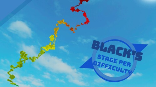 Black's Stage Per Difficulty Chart Obby