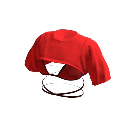 Top+Bra Combo (Red)