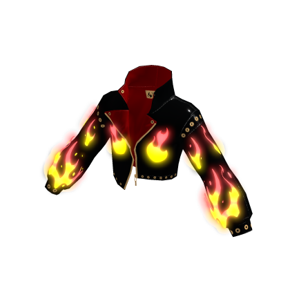 Emissive Flame Jacket - Fuego Red