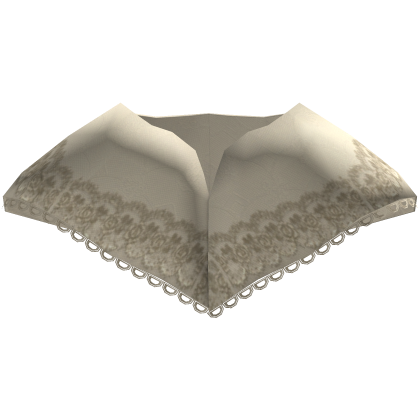 Traje de mestiza Panuelo Laced Shawl
