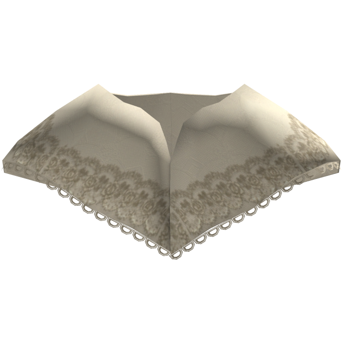 Traje de mestiza Panuelo Laced Shawl
