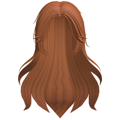 Long Soft Flowy Hair (Ginger) Roblox item