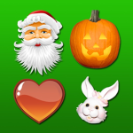 the holiday group with presents