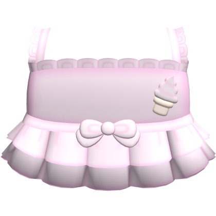 Purple Cutesy Ribbon Ice cream Dress Roblox item
