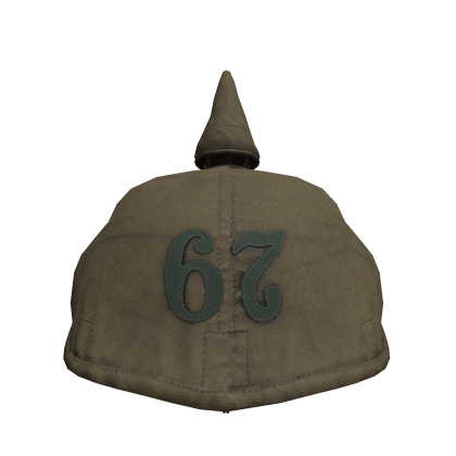 German Prussian 67th Inf. Late Pickelhaube Cover