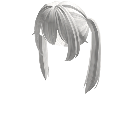 High Twin Tails White