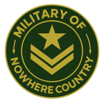 Military of nowhere country