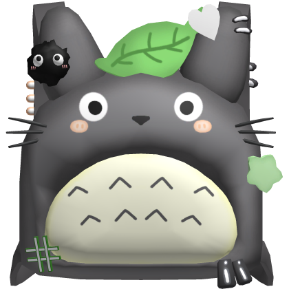 3.0 cute cluttered my neighbor totoro backpack