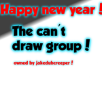 The can't draw group!