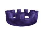 Purple Sparkle Time Crown