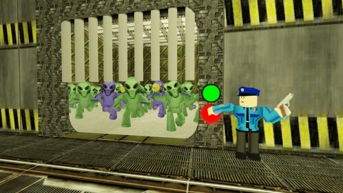 🚪Kill Aliens in Area 51🔦