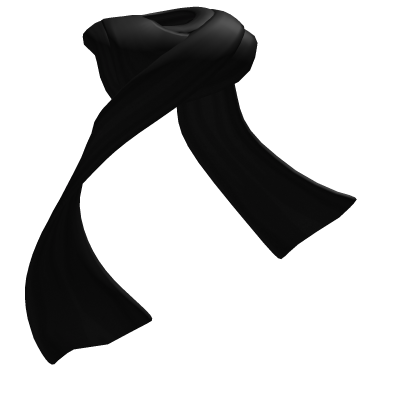 [💎] Cape-Scarf in Black Roblox item