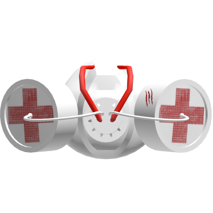 ☢︎ Red Nurse Toxic Niche Respirator Breather 14.