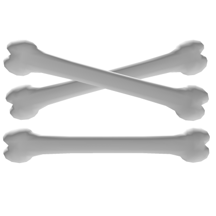 White Bone Hair Clip  Roblox item