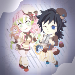 Giyuu and Mitsuri’s cafe!!