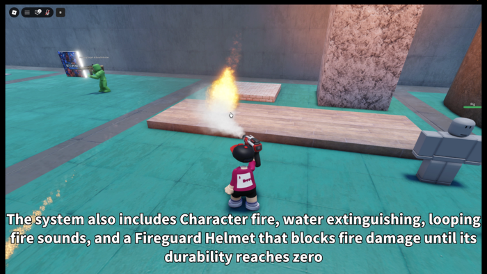 Dynamic Fire Spread & Extinguisher System preview 4