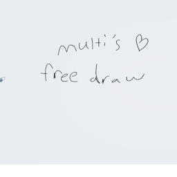 Multi's Free Draw