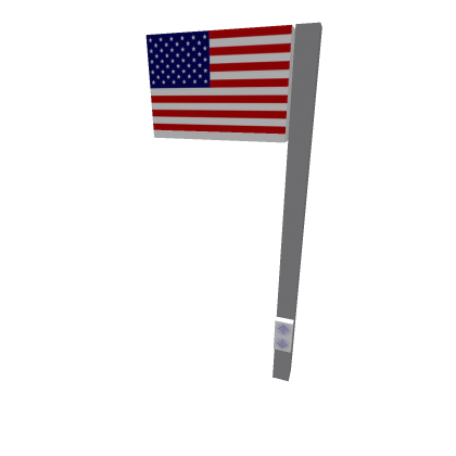 Raiseable American Flag