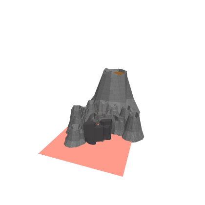 Volcanic trial