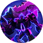 Defeat Void Devastator!  Roblox badge thumbnail