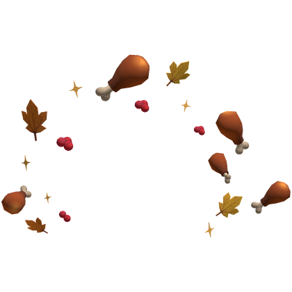 Thanksgiving Turkey Leg Aura Roblox item