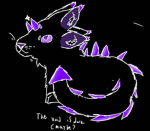 Da void is dark maybe?