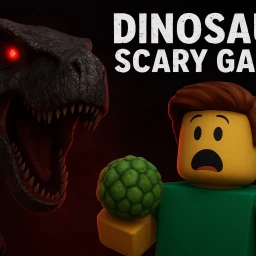 dinosaur scary game icon