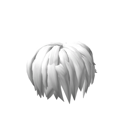 White Messy Hair
