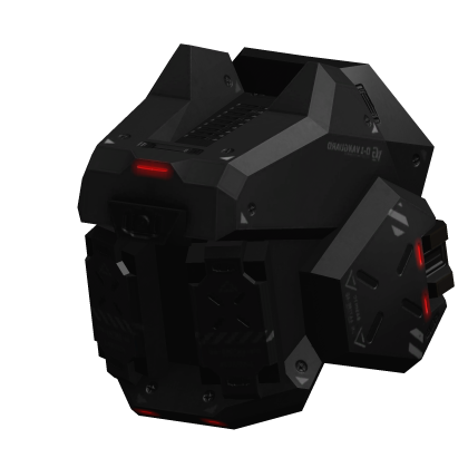 [D1-VG-2202] ARES-CORE Shoulder Armor R - Black