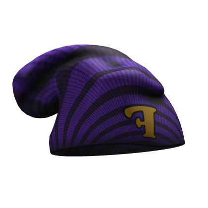 #Garra Itsfaswag Purple Beanie
