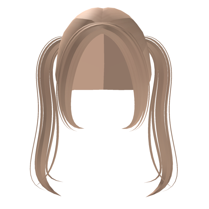 Cute Long Straight Pigtails in Blonde