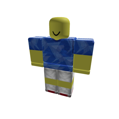 Blue Jersey Player