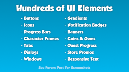 Epic UI Pack - UI Asset Library preview 1