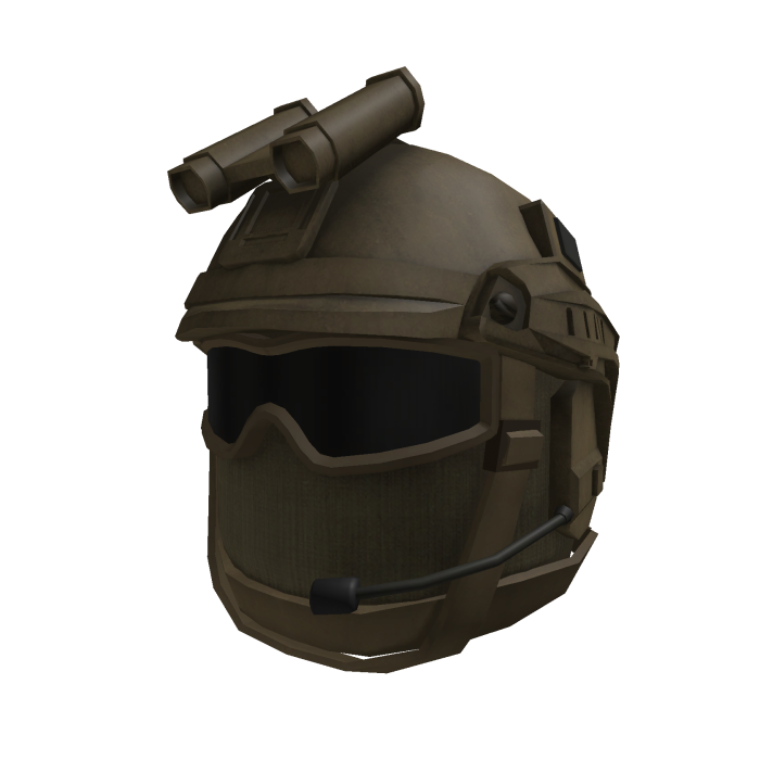 Camo Military Helmet w Mask, Goggles
