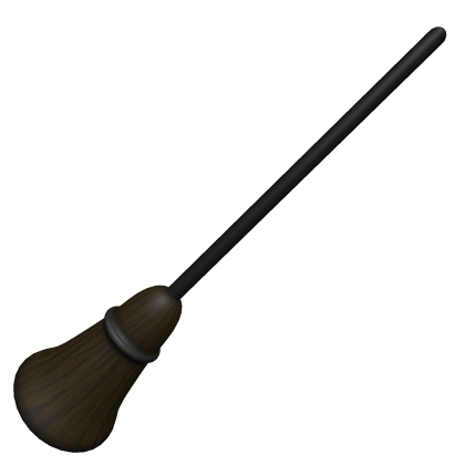 Classic Witch Broom in Brown [SIDE]