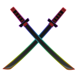 Anime Ninja Double Swords
