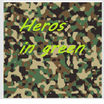 Heros in green