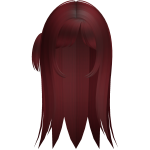 Pretty Long Red Sweet Wispy Hair