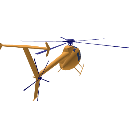Blank Helicopter Model