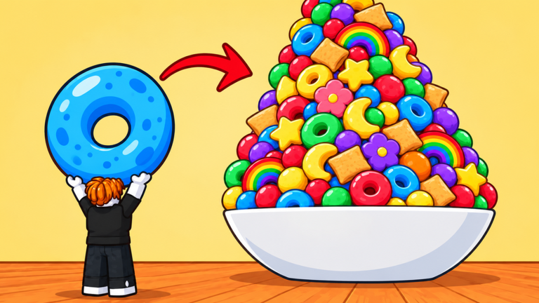 Make a Giant Cereal game artwork