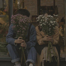 in silence