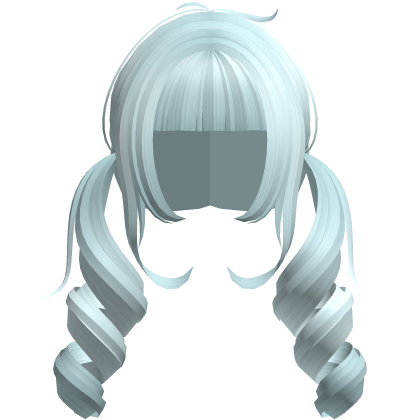 Curly KuruKuru Pigtails baby Blue