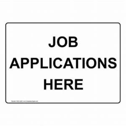 Apply for a job!!