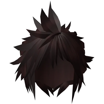 Maroon Spiky Vkei Messy Anime Boy Hair Roblox item render